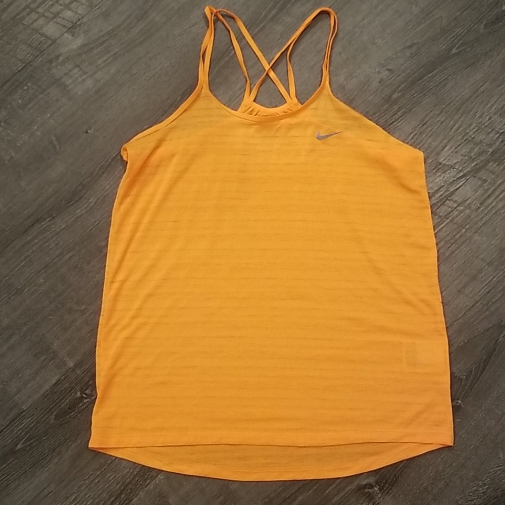 Orange Nike tank